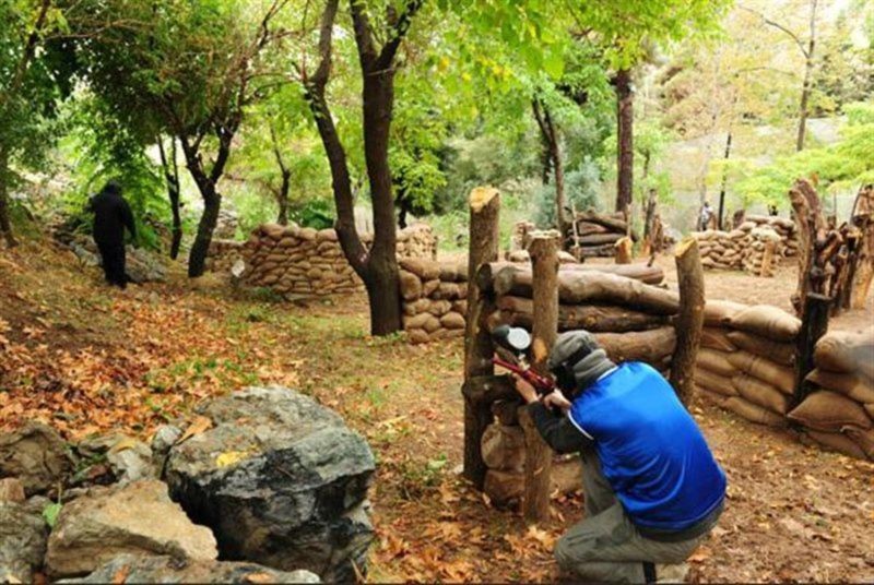 پینت بال جنگلی سراوان رشت