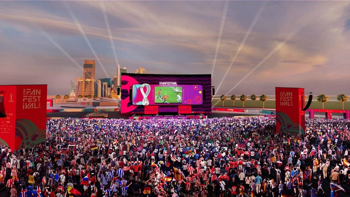 پیرترین طرفداران فوتبال در جام جهانی ۲۰۲۲ قطر+تصاویر