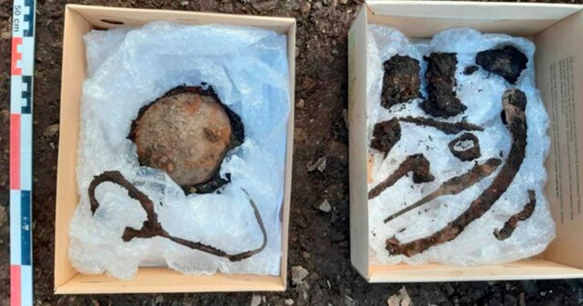 یک گور وایکینگی با غنائم دفن شده کشف شد!