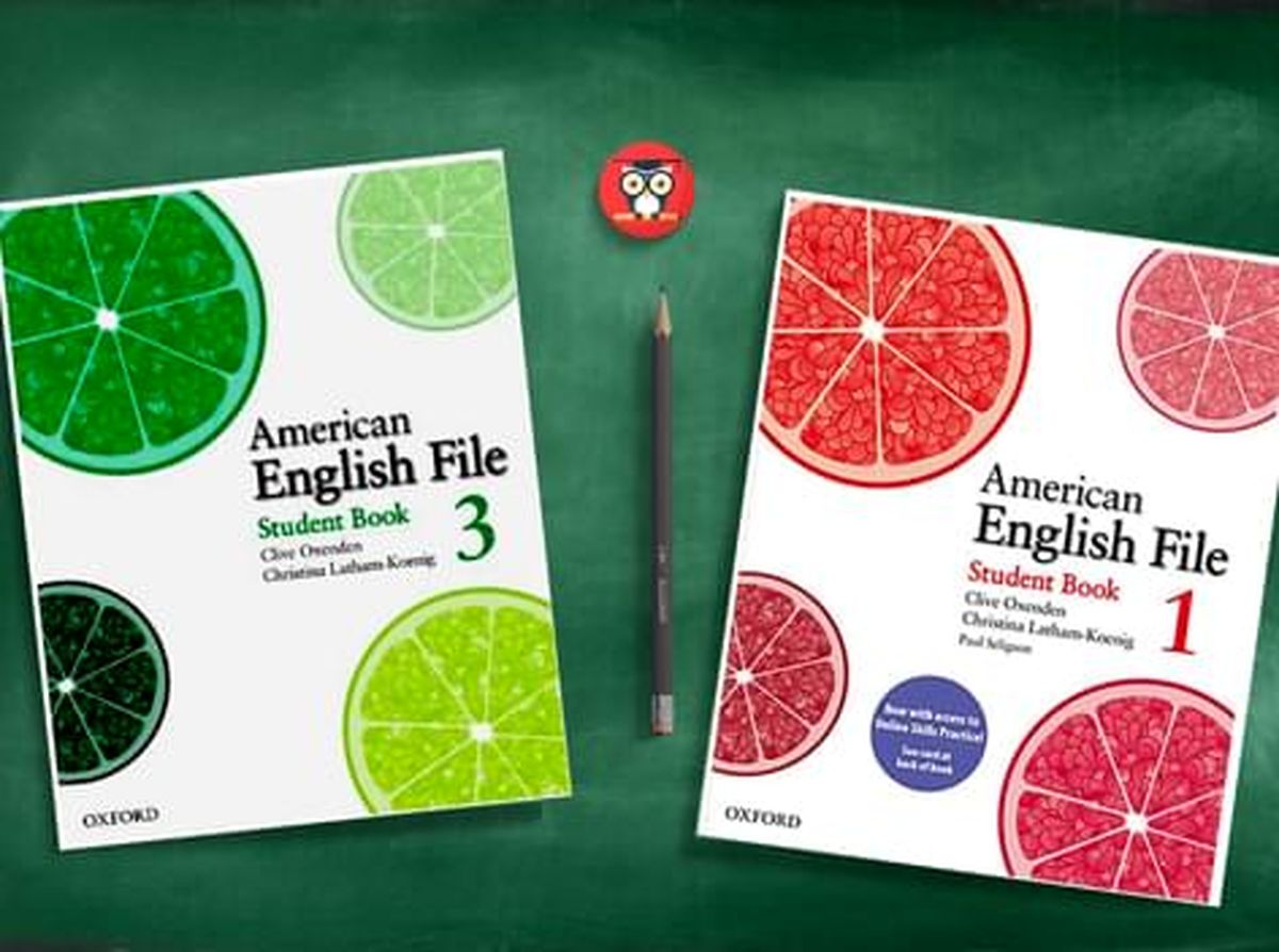 بررسی کتاب‌های سری American English File